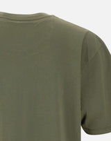 T-shirt "Naif" in cotone NAIFR00470 MILITARE BOB 