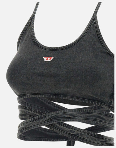"T-Leya Tail tank top" A19521 0KIBY02A DIESEL 