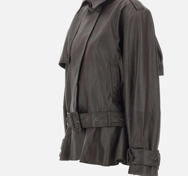Giacca biker in pelle 115817 1667 ROTATE BIRGER CHRISTENSEN 