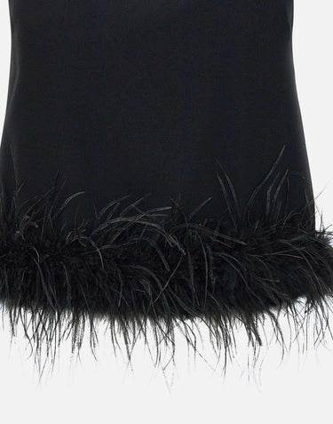 Top con piume CA5318T3970 22222 LIU-JO 