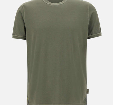 T-shirt "Disk" in cotone DISKR00460 MILITARE BOB 