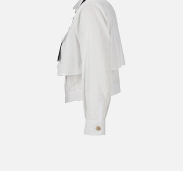 Camicia  in popeline di cotone CA10251E2 221 ELISABETTA FRANCHI 