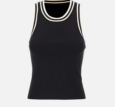 Top con profili a contrasto SP5NT012 0001 KAOS 