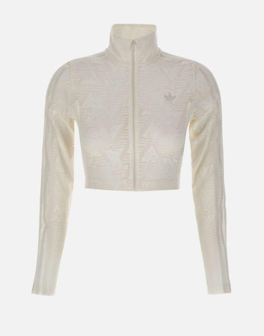 Felpa in pizzo Firebird KE3451 WHITE ADIDAS 