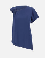 Blusa asimmetrica SP1MA007 3003 KAOS 