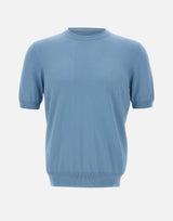 Maglia in cotone a maniche corte 57136 21810573 GRAN SASSO 