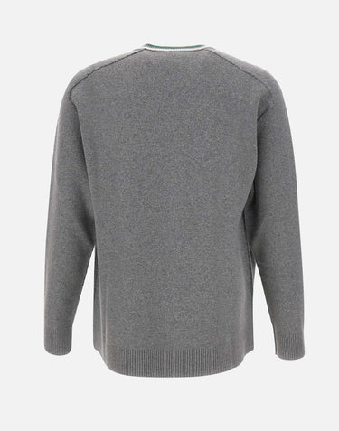 Maglia in lana, cashmere e viscosa A0187469 8993 ICEBERG 