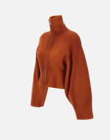 Cardigan in lana e cashmere 251WCD00009 KWS010SP107 THE ATTICO 