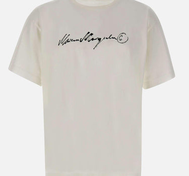 T-shirt con firma Margiela SH0GC0077 M20258101 MM6 MAISON MARGIELA 