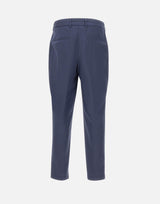 Pantaloni dal fit affusolato in lana vergine 50561986 466 BOSS 
