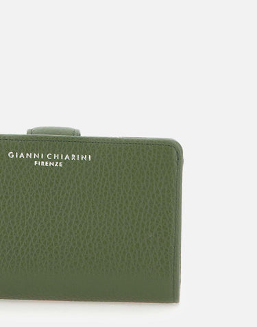 "Wallet grain" PFWBW13757 GRNDEEPFIR GIANNI CHIARINI 