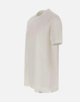 T-shirt in lino DK17130 BIANCO DIKTAT 