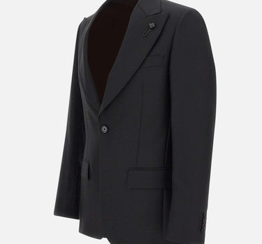 Blazer in lana e mohair IV6926E IVSF63410999 LARDINI 