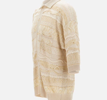 Camicia in maglia jacquard "Laneus" S5LAMAPO003 00231 LANEUS 