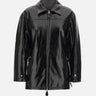 "Oversized vinyl jkt" 425CBL322VY0014 BLACK COURREGES 
