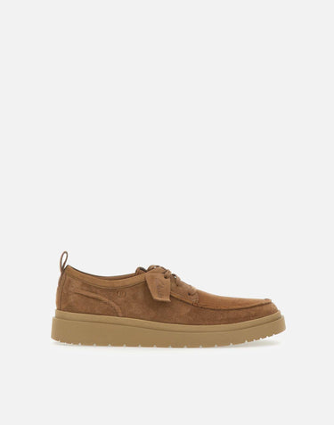 Stringate "Polden Moc Suede" 180865 COLA CLARKS 