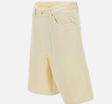 "Le short baggy Rayhures" BS147 CO188OFFWHITE DROLE DE MONSIEUR 