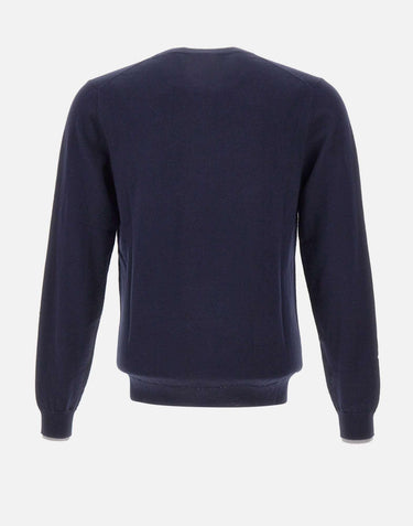 Maglia in lana e cotone K45141 07 SUN68 