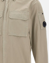 Camicia overshirt in gabardine 20CMOS156A 110143G904 C.P. COMPANY 