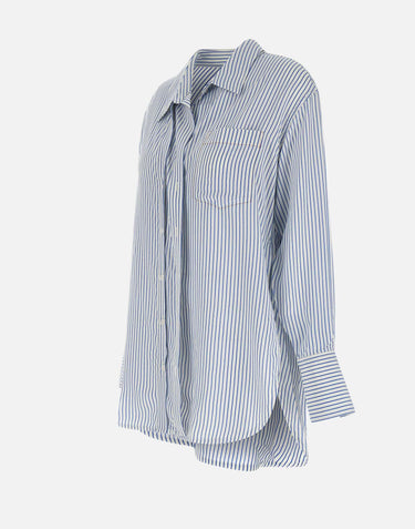"Striped shirt" 1125WSH006015A WHITE VICTORIA BECKHAM 