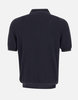 Polo in misto seta 43142 16224598 GRAN SASSO 