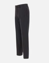 Pantaloni slim fit in serge di lana vergine 50469174 001 BOSS 