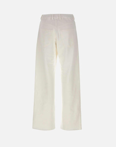 Pantaloni in felpa di cotone S52KA0548 M25014101 MM6 MAISON MARGIELA 