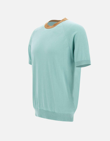 T-shirt in cotone organico 57181 18045430 GRAN SASSO 