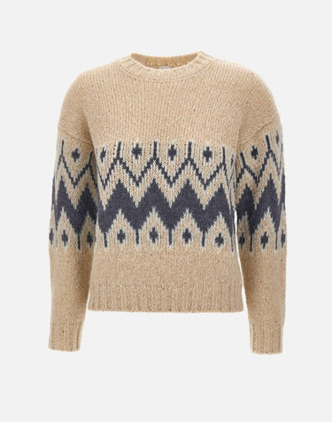 Maglia in lana e alpaca L81MAGL16 MAG0L04702 ELEVENTY 