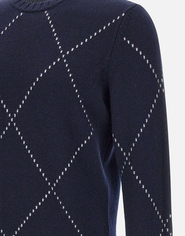 Maglia in cashmere e lana 13156 19653598 GRAN SASSO 