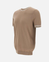 T-shirt in maglia<BR/> DK87060 MORO DIKTAT 