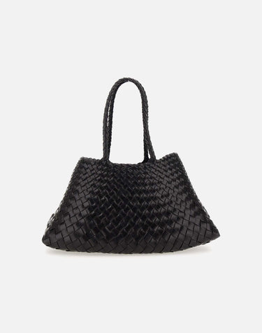 Borsa "Santa Croce Big" in pelle 8892 BLACK DRAGON DIFFUSION 