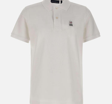 Polo classica in piqué B6K001ARPC WHT PSYCHO BUNNY 