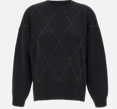 Maglia over con pailletes RI5FP009 0001 KAOS 