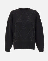 Maglia over con pailletes RI5FP009 0001 KAOS 