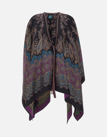 Mantella  in lana, seta e modal WRBD0012 AQ241X0886 ETRO 