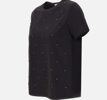 T-shirt con cristalli RIJDK002 0001 KAOS 