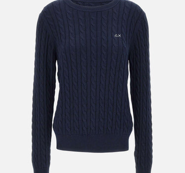 "Cable knit sweater" K35224 07 SUN68 