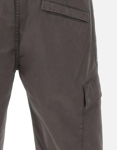 Shorts in broken twill effetto "old" L100018S0004 V0165 STONE ISLAND 