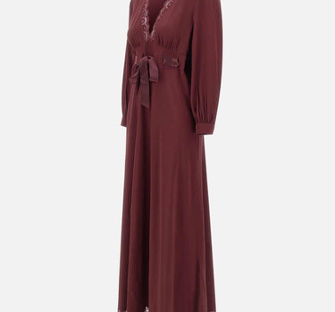 Abito "Adaline" 0100597942507701 MAROON RIXO 