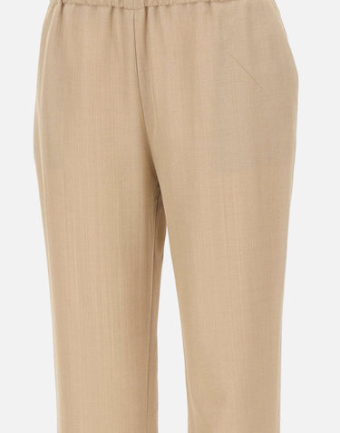 Pantaloni "Scot" SCOT BEIGE LOULOU DE SAISON 