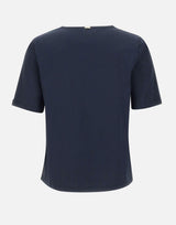 T-shirt in cotone interlock JG000258D M01520639200 HERNO 