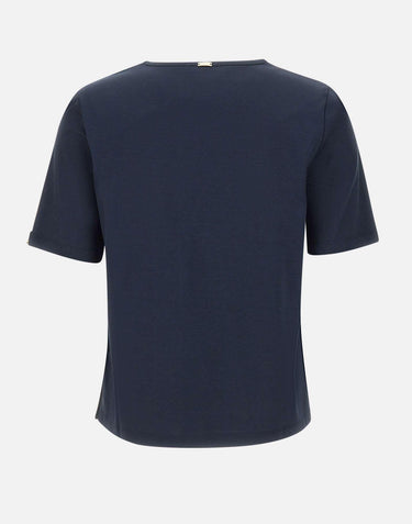 T-shirt in cotone interlock JG000258D M01520639200 HERNO 