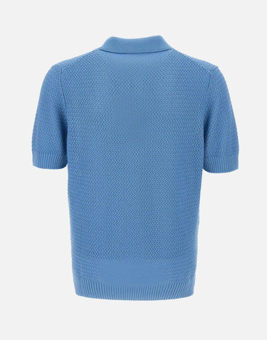 Polo in maglia di cotone PL3MCSK CM7B871 FILIPPO DE LAURENTIIS 