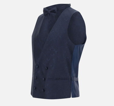 Gilet e papillon da cerimonia  in misto seta 91CT07 3197185002 CORNELIANI 