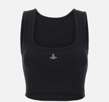 "Cropped rib vest" 1G010011 J009CN401 VIVIENNE WESTWOOD 