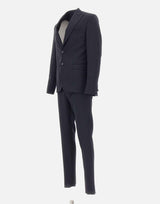 Abito gessato in lana vergine U5001 A562350 UNGARO 