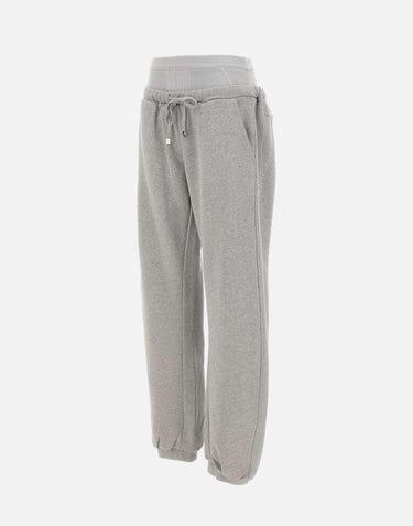 Pantaloni lunghi melange grey 260WCP00290 JJF003AA183 THE ATTICO 