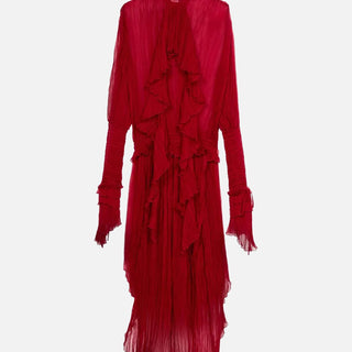 Abito in chiffon di seta 4A327A N0315 BLUMARINE 