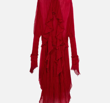 Abito in chiffon di seta 4A327A N0315 BLUMARINE 